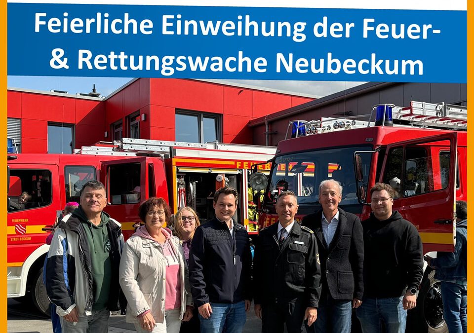 14.09.2024: Einweihung Neubau Feuer- & Rettungswache Neubeckum